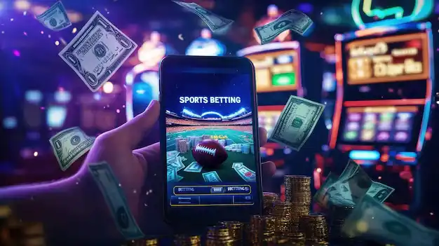 Y1 game lobby with card, slots, and poker tables